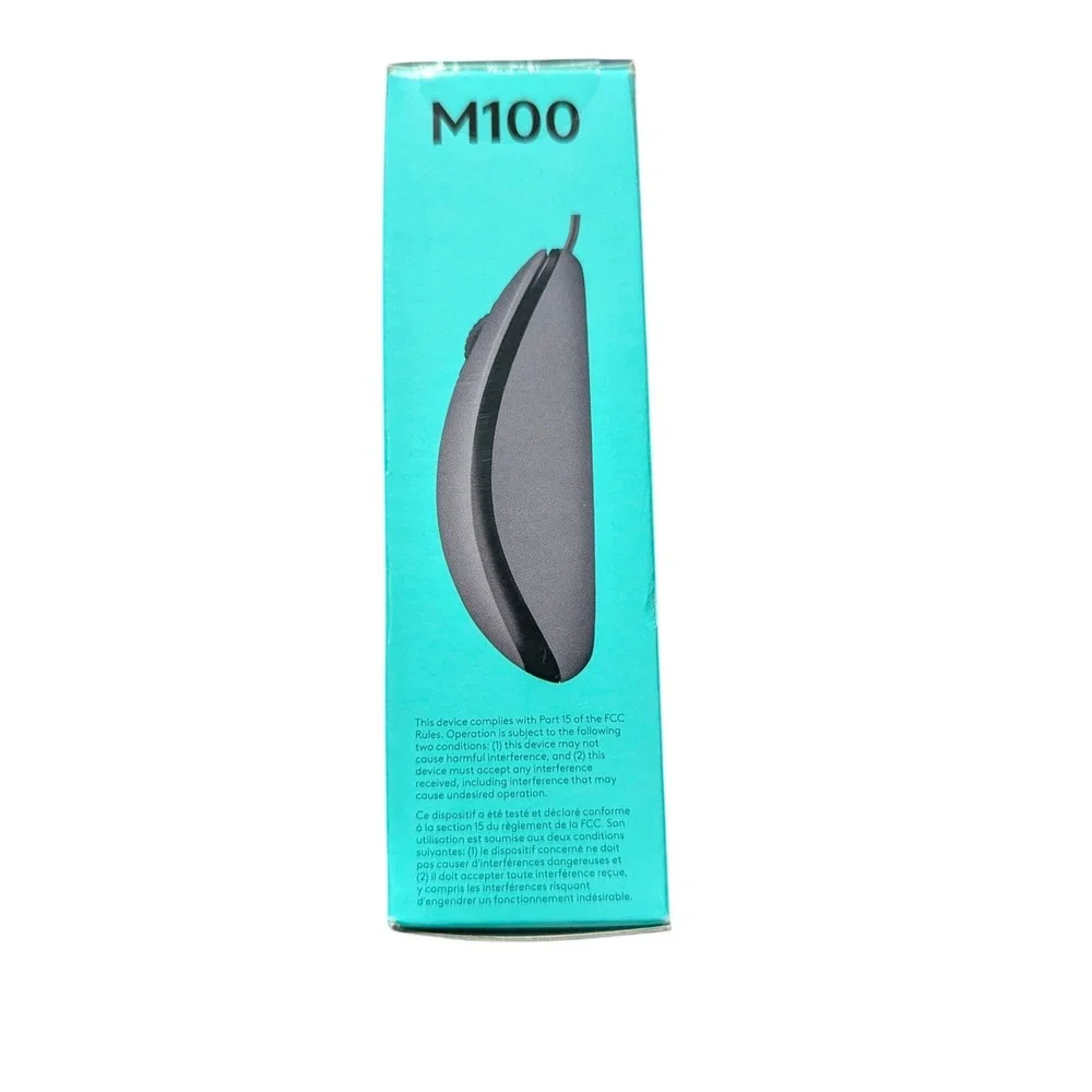Z1U‎ Logitech M100 (910001601) Wired Optical Mouse Used Gently